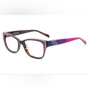 Coco Song Women's Eyeglasses CV165 Suspicious Life Col 3 53/17/140 New & Case